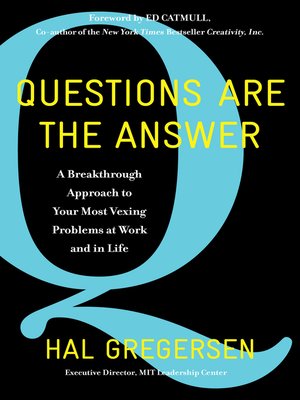 cover image of Questions Are the Answer